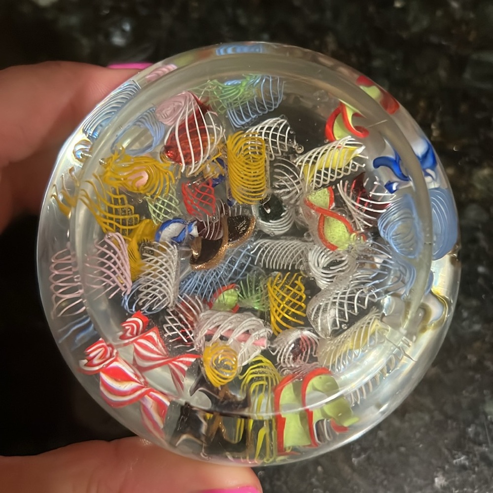Murano Glass Paperweight - Picture 3 of 3